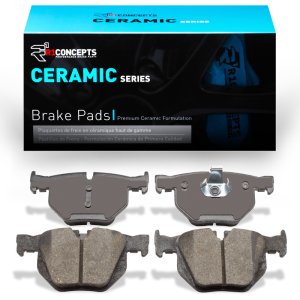 BMW X6 Brake Pads - Rear - R1 Concepts - R1 Ceramic - `07-`19
